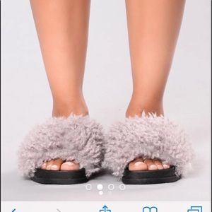 Lavender fur slides